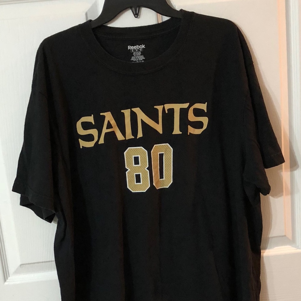 Reebok New Orleans Saints T Shirt Sz 2XL